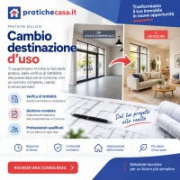 Tecnico PraticheCasa.it con progetto per cambio di destinazione d’uso di un immobile in ristrutturazione